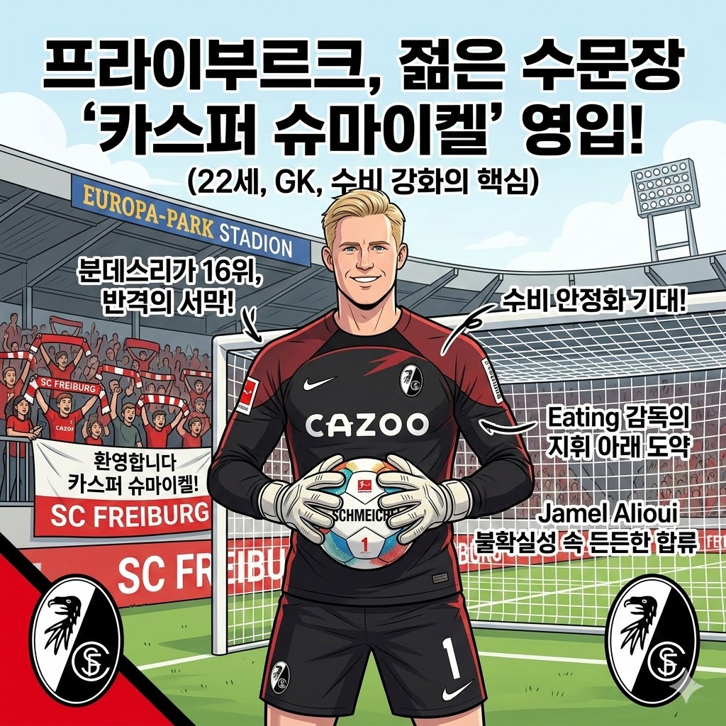 프라이부르크, 슈마이켈 영입! [꼴찌 탈출] 특급 소방